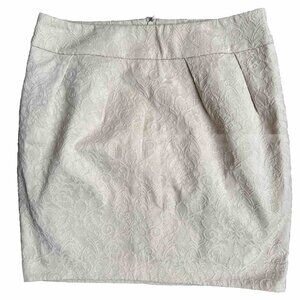 Cynthia Rowley Skirt Mini‎ 6Brocade Y2K Rehearsal Dinner Casual Embroidered Sexy